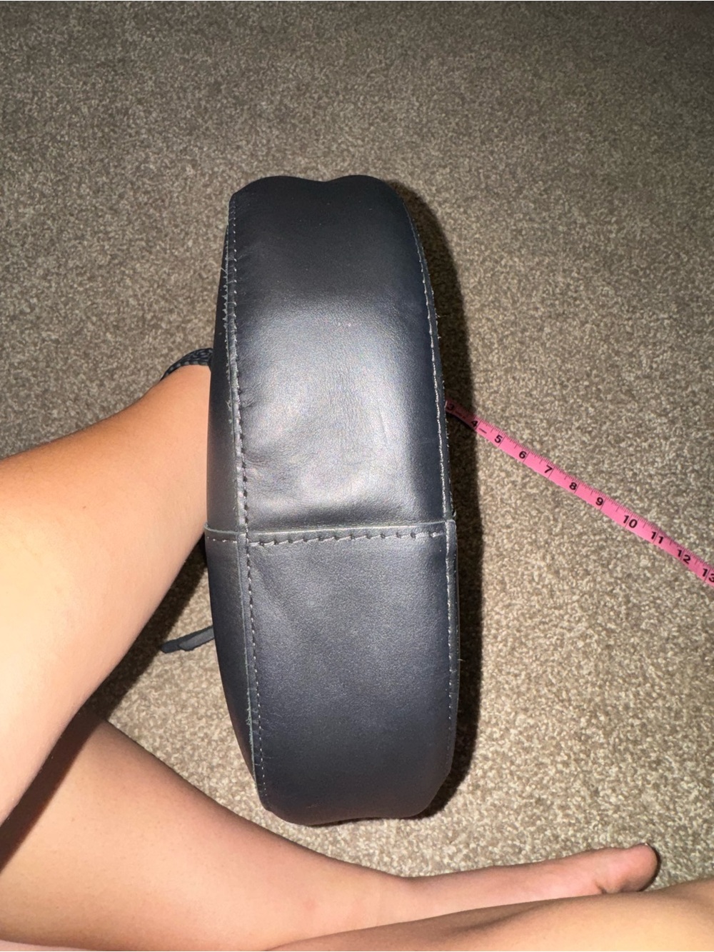 Not going lower Portland Leather Nora Matte Black SMALL SIZE - Picture 4 of 9